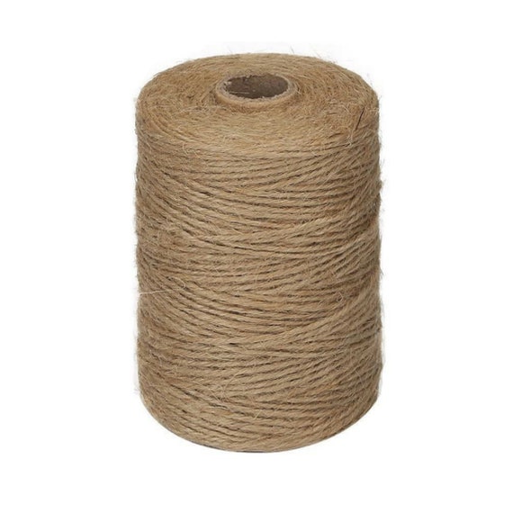 Jute Twine Bulk 1 Spool 2mm X 333ft 109yd 3 Ply Craft Supply Natural Jute Rustic Look Gardening String Etsy Ireland