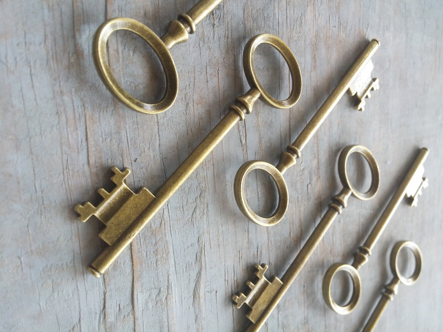 Large Skeleton Keys Bulk Skeleton Key Pendants Big Skeleton Etsy