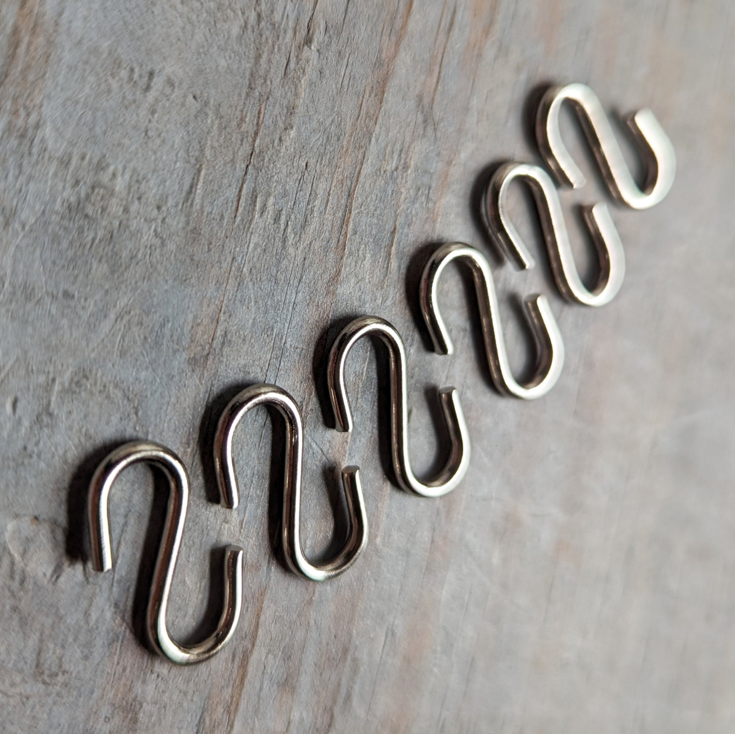 17x6.6mm Steel Silver Lanyard Hooks