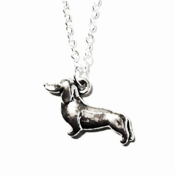 Wiener Dog Necklace Etsy