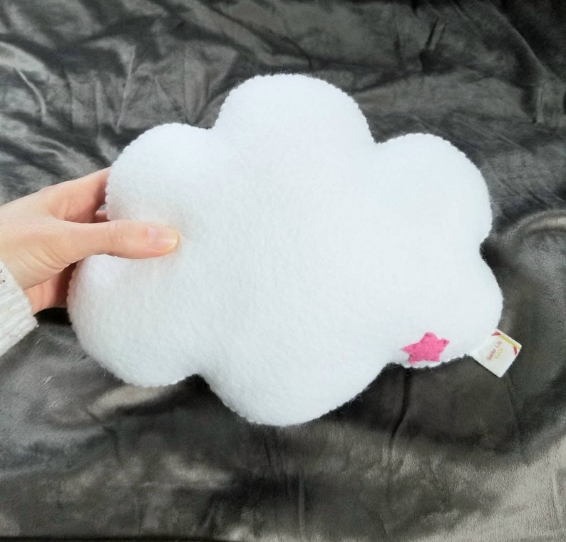 White Cloud Shaped Pillow Stuffed Plush Cloud Cloud Pillow Etsy