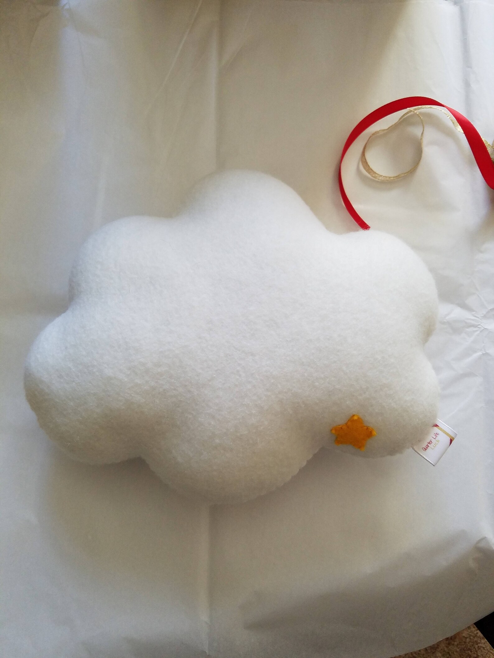 White Cloud Shaped Pillow Stuffed Plush Cloud Cloud Pillow Etsy