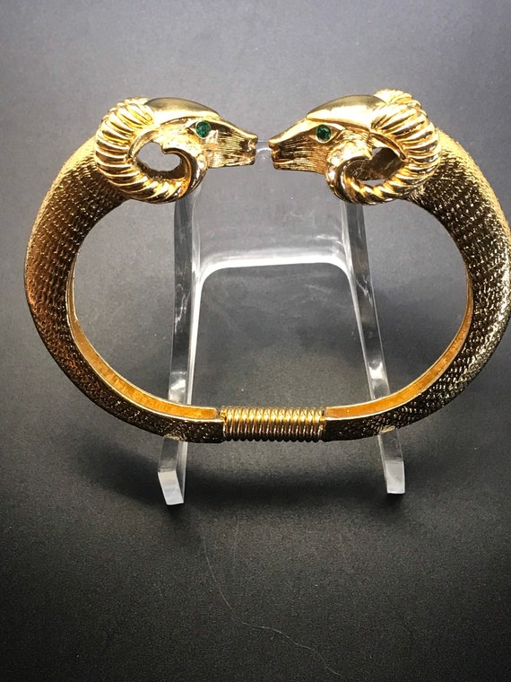 KJL for Avon Rams Head Bracelet - image 3