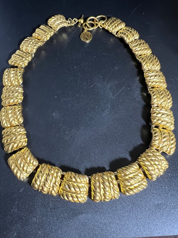 Vintage Classic Anne Klein Gold Toned Necklace