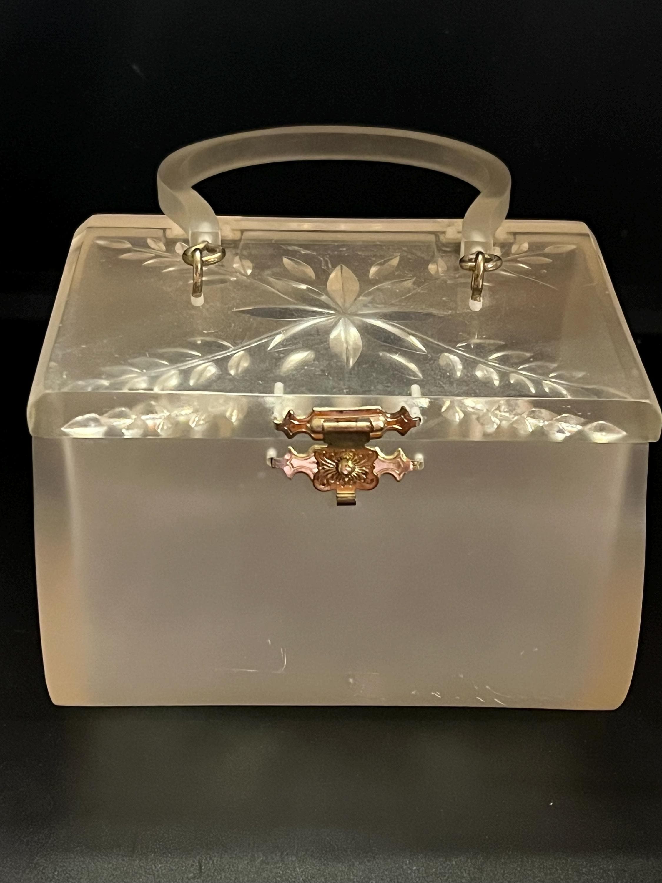 Vintage lucite bag - Etsy 日本