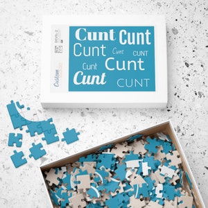 Funny Adult Jigsaw Puzzle: Sarcastic Humor Gift