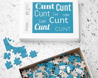 Funny Adult Jigsaw Puzzle: Sarcastic Humor Gift