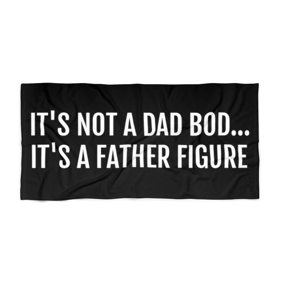 Beach Towel Funny Beach Towel Dad Bod Beach Towel Pool Etsy