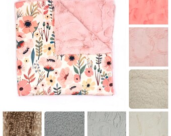 tiny garden baby blanket