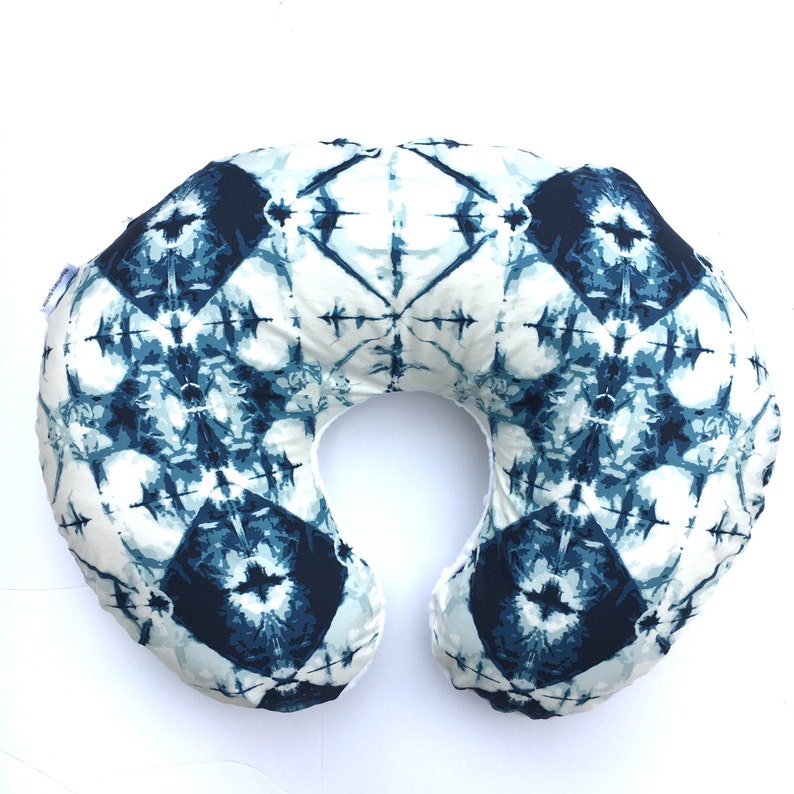 Nursing Pillow Cover INDIGO BOHO Baby Pillow Tie Dye Pillow Etsy