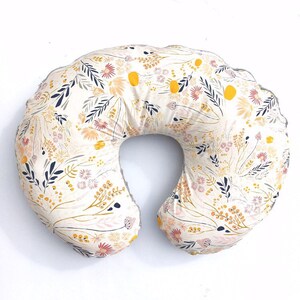 Nursing Pillow Cover- WISPY DAYBREAK- floral pillow cover- floral cover- girl pillow cover- baby pillow cover