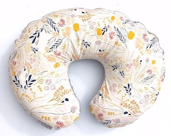 Nursing Pillow Cover- WISPY DAYBREAK- floral pillow cover- floral cover- girl pillow cover- baby pillow cover