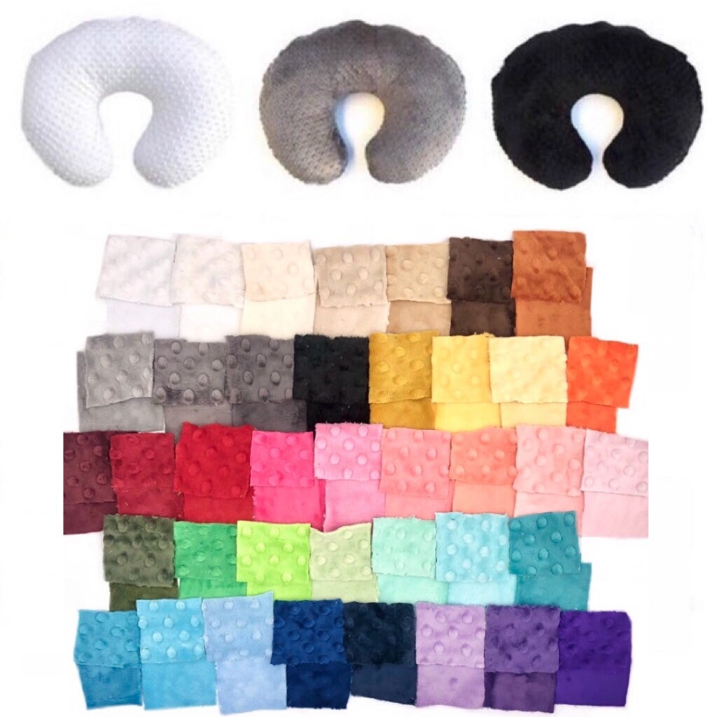 Nursing Pillow Cover- minky nursing pillow- minky nursing cover- baby…