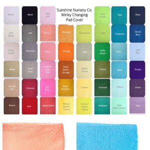 changing pad cover boy