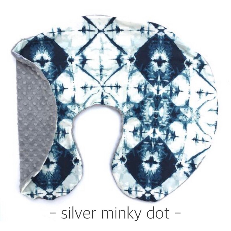 Nursing Pillow Cover INDIGO BOHO Baby Pillow Tie Dye Pillow Etsy