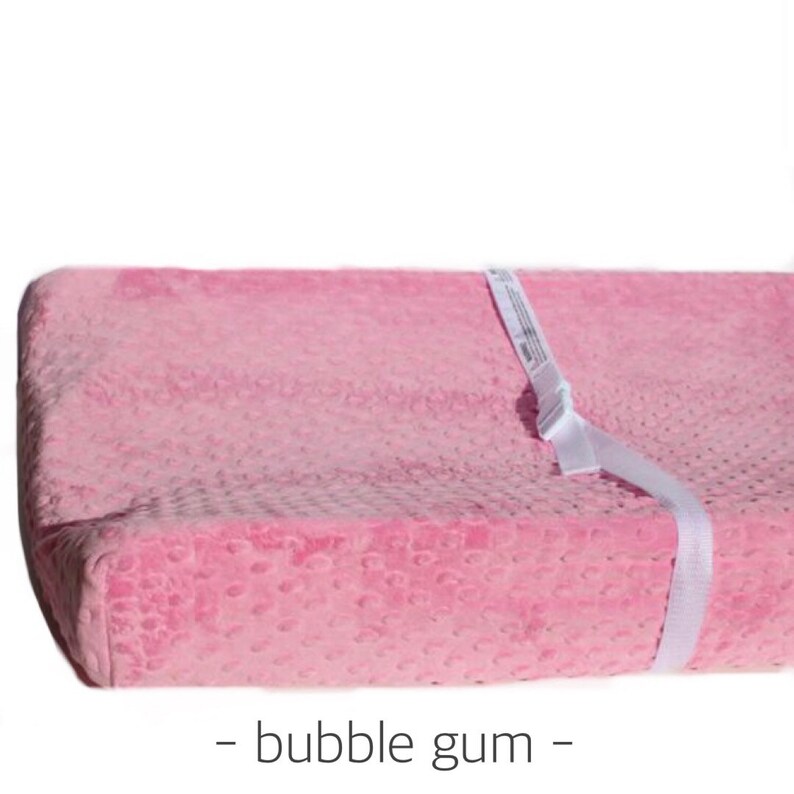 Minky CHANGING PAD COVER Minky Dot Changing Pad Cover Boy Etsy