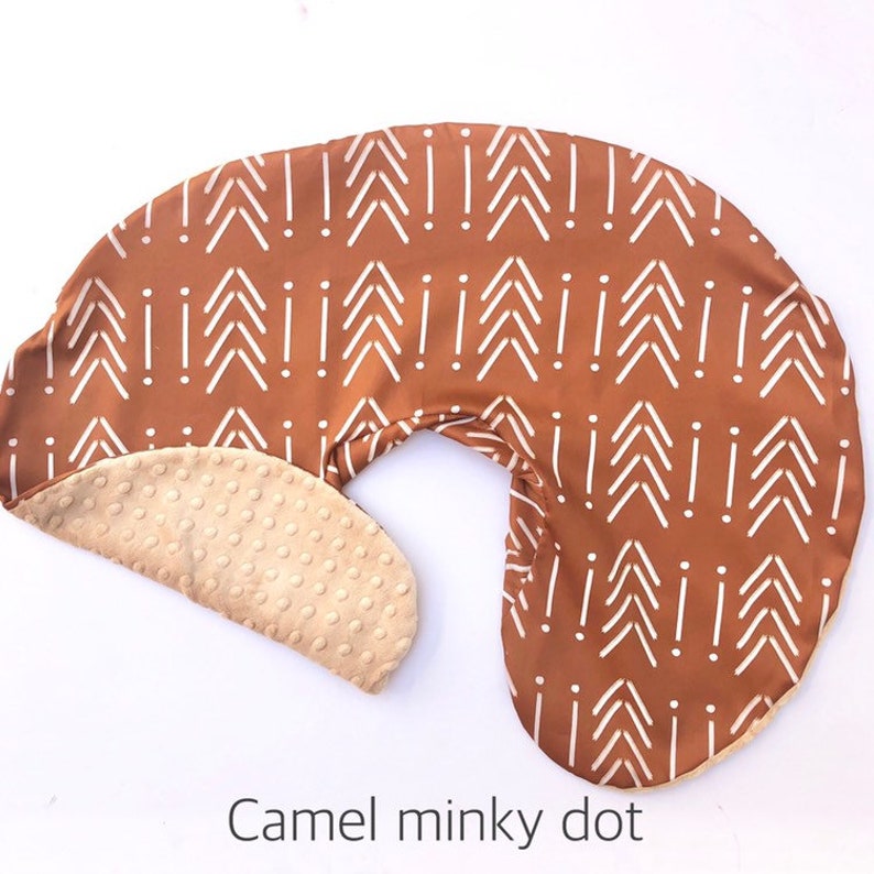 Nursing Pillow Cover SICKLE MUDCLOTH COPPER rust nursing Etsy