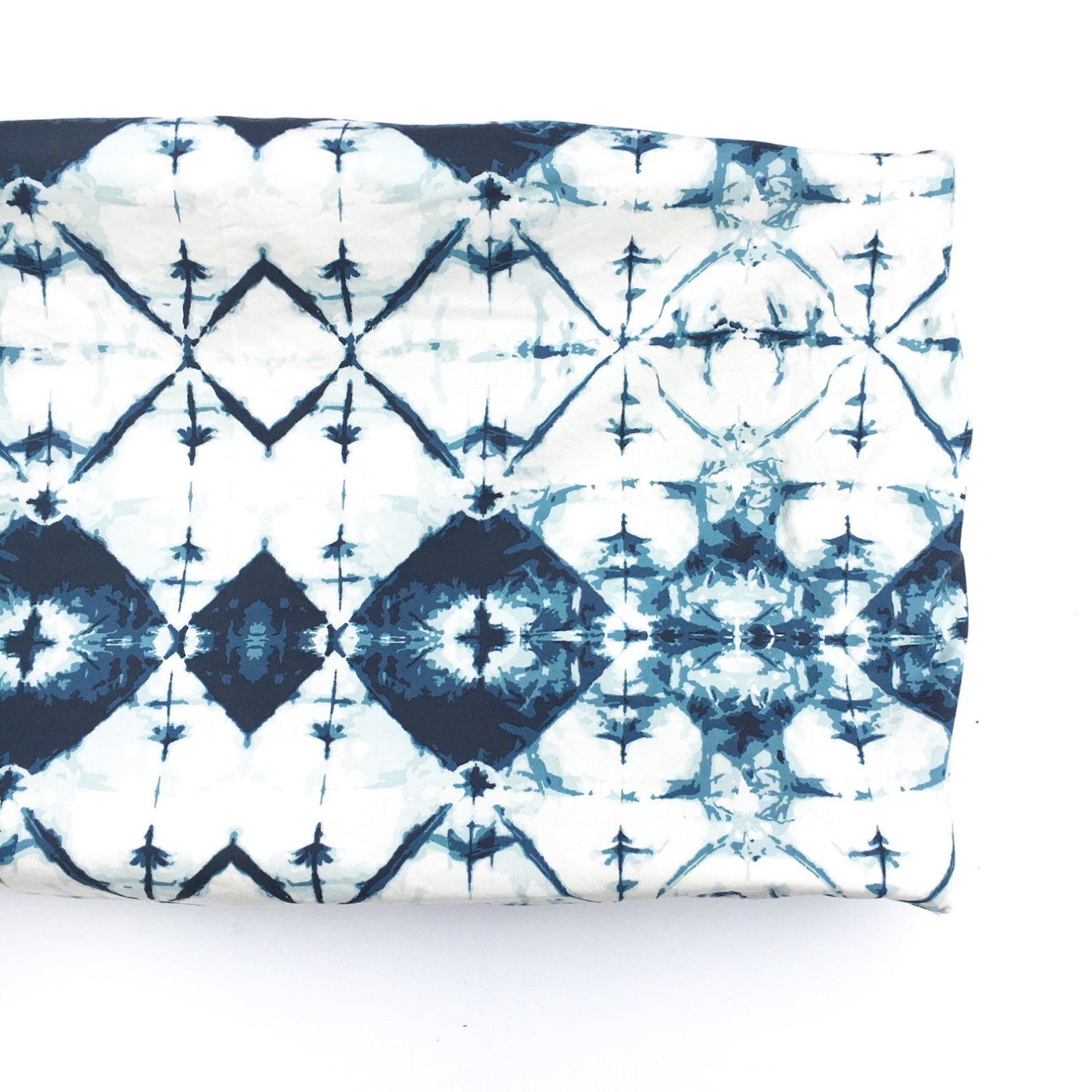 Crib Sheet Changing Pad Cover INDIGO BOHO Indigo Crib Etsy