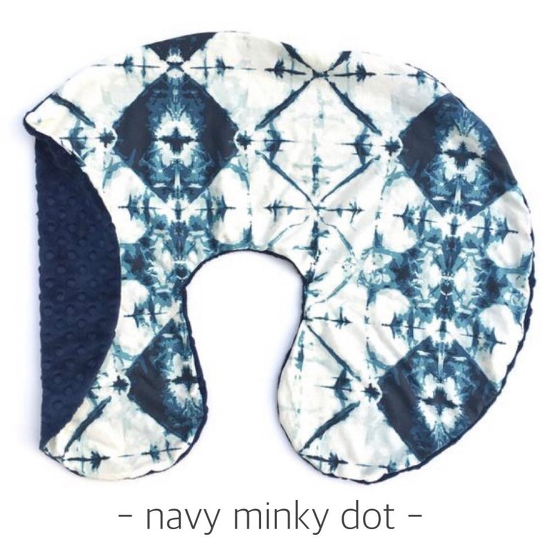 Nursing Pillow Cover INDIGO BOHO Baby Pillow Tie Dye Pillow Etsy