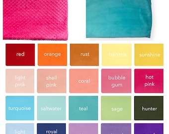 Minky CHANGING PAD COVER- minky dot- boy changing pad- girl bedding- boy baby bedding- you choose color