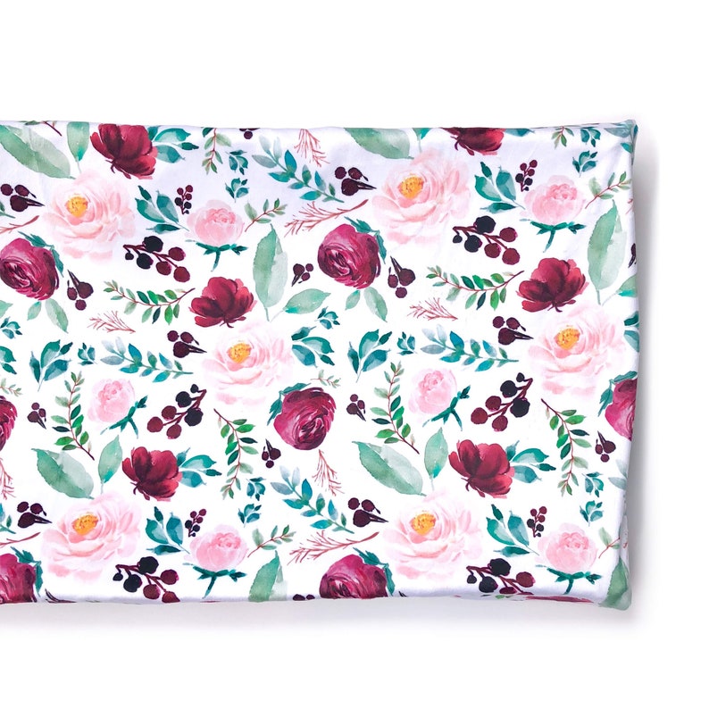 Crib Sheet or Changing Pad Cover floral Changing Pad Girl Changing Pad Cover floral Crib Sheet Girl Crib Sheet WILD AT HEART Free Ship