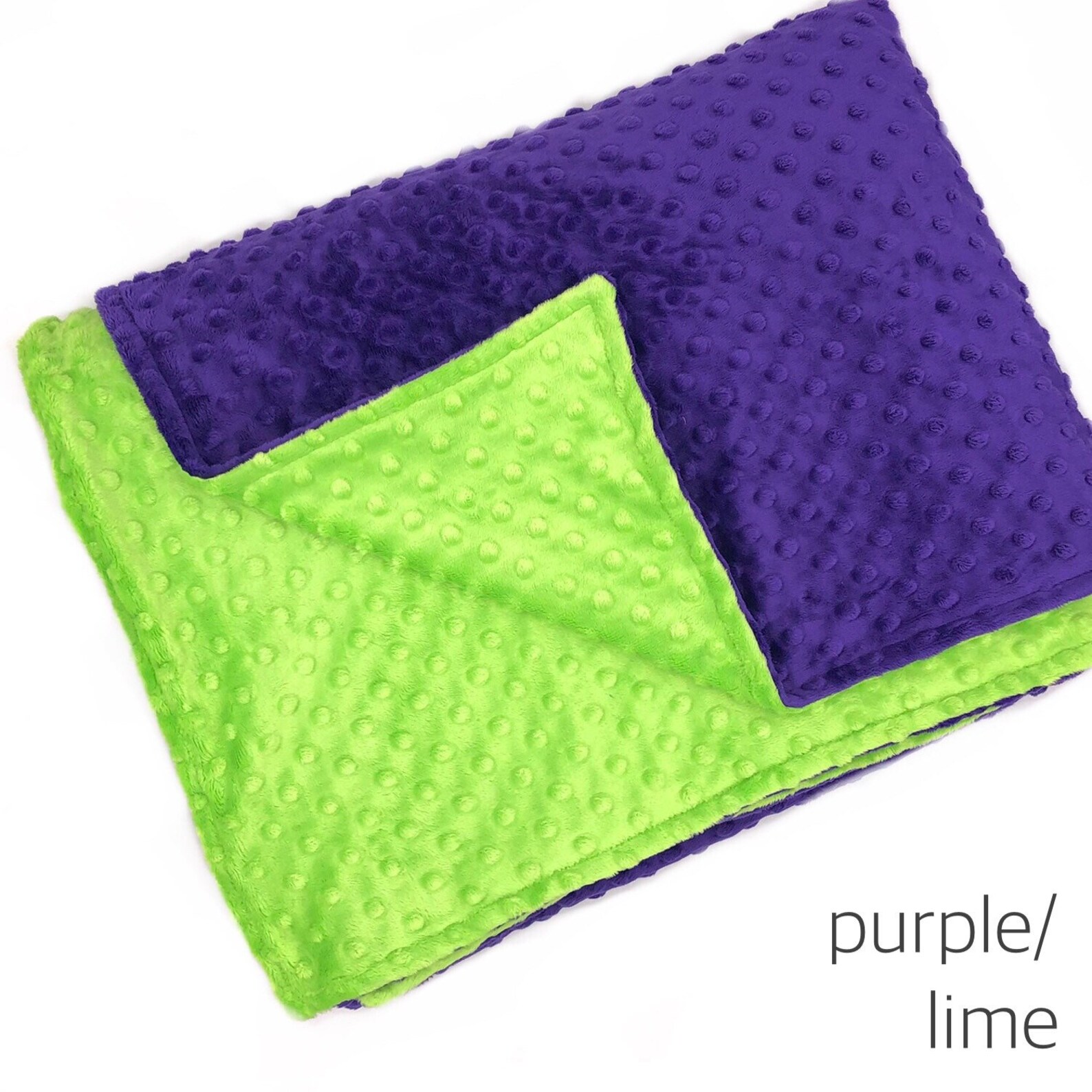 BIG MINKY BLANKET 45x60 Minky DoubleSided Etsy