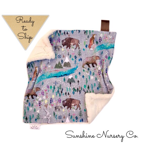 Lovey Blanket SUMMER AURORA Adventure Lovey Baby Lovey Security