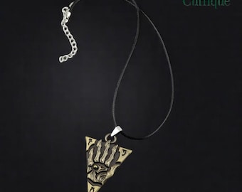 Collar y llavero con colgante de Morrowind