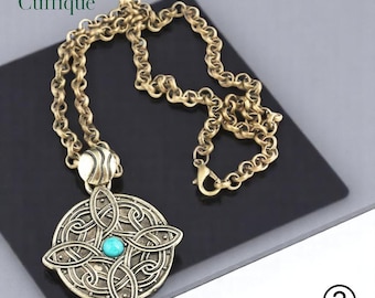 Elder Scrolls V Dragon Hollow Gem Necklace & Keychain – Game-Inspired Metal Pendant