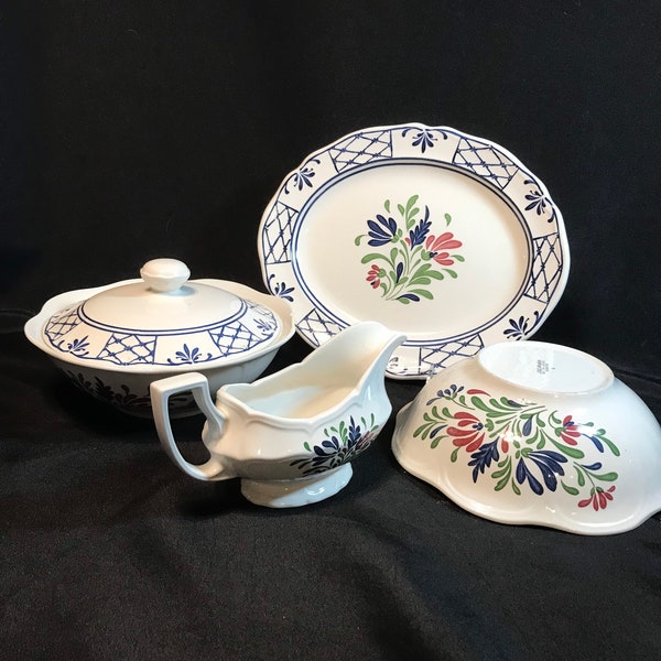 Johnson Bros Provincial Vintage Serving Pieces, Vintage