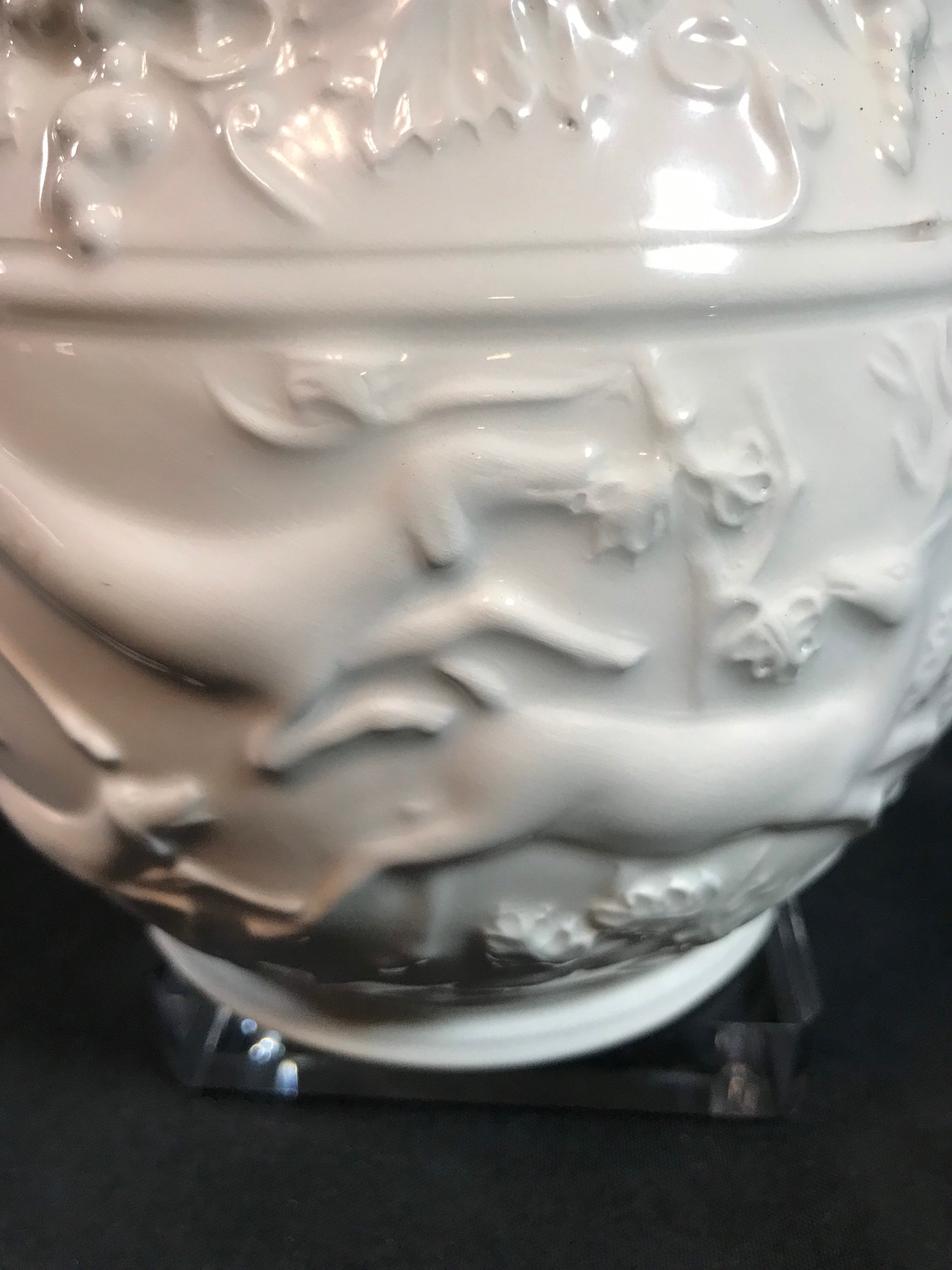 The Pitcher of the Hound, White Pitcher Made in Italy - Etsy