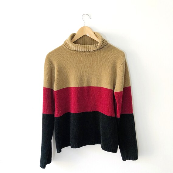 Vintage 90s Cropped Fit Colorblock 