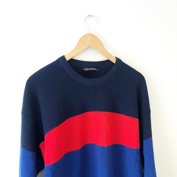 80s striped sweater sale