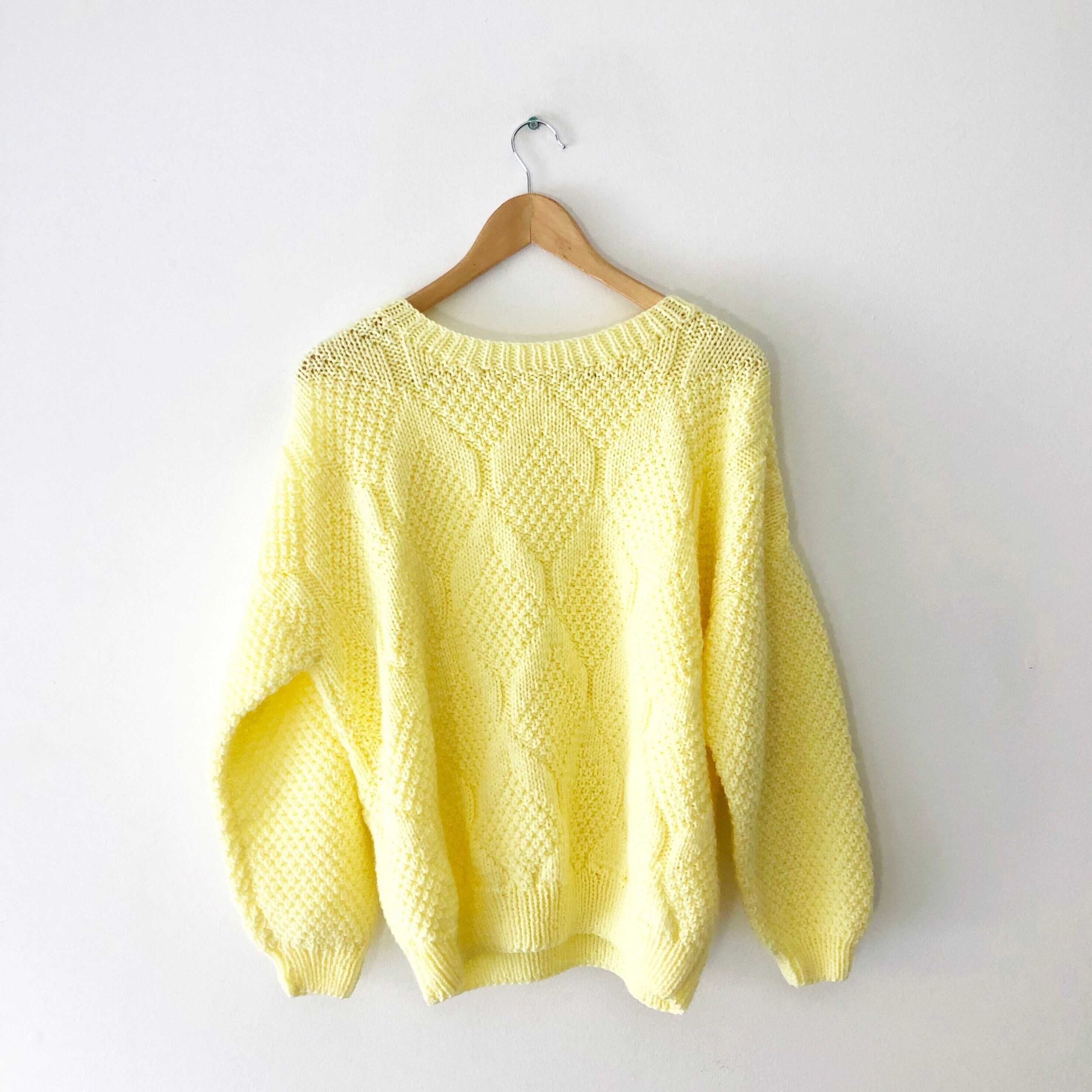 Pale Yellow Sweater -  Canada