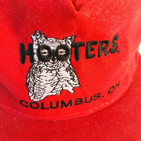 Vintage 90s Hooters Columbus, Ohio Red and Black … - image 5