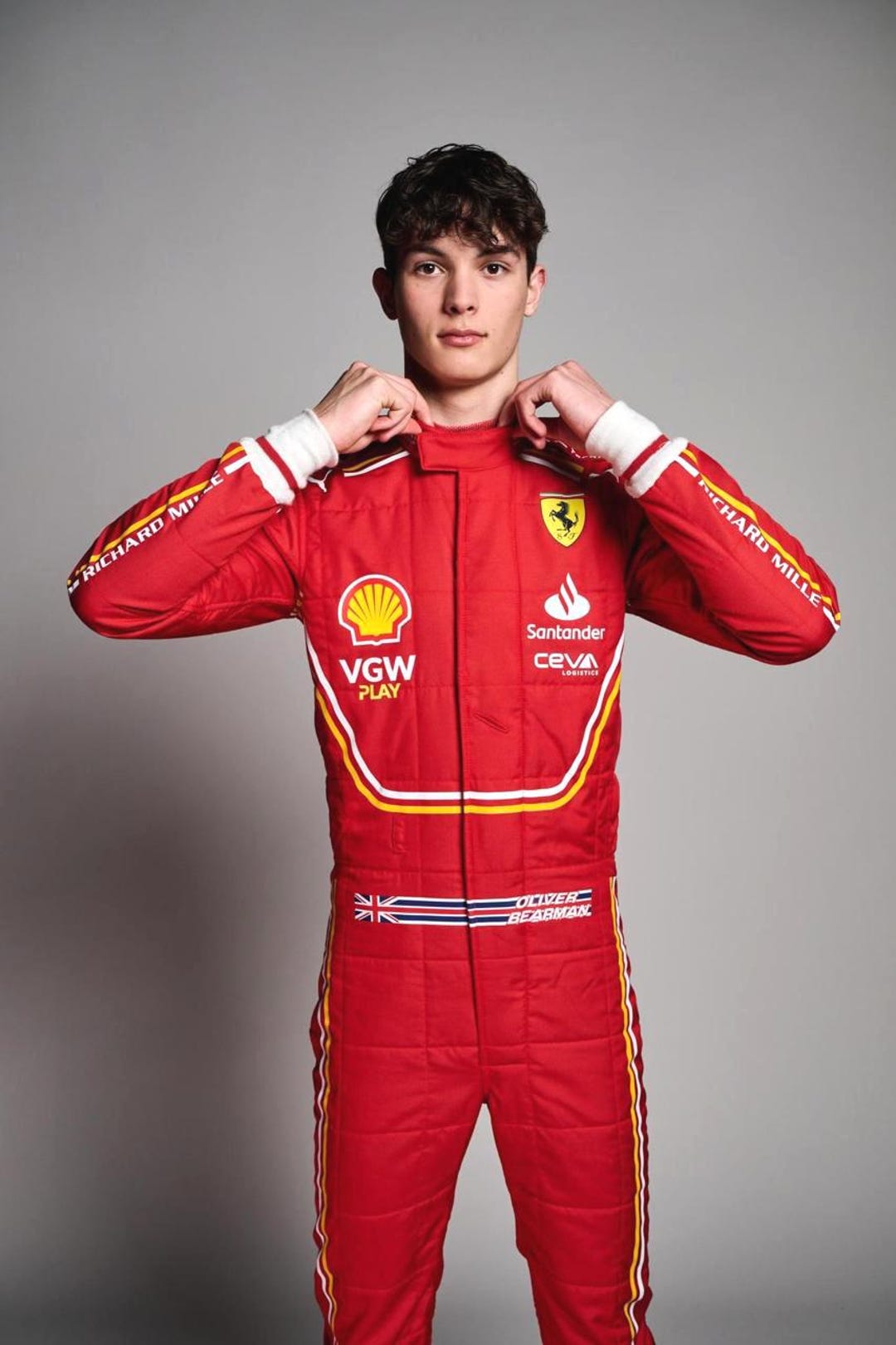 フェラーリ F1スーツ シャルル・ルクレール チームレーシング