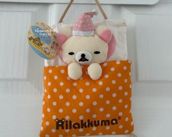 Portachiavi di peluche sospeso Korilakkuma San-X Raro ritrovamento