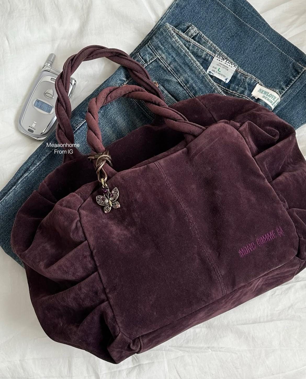 00s y2k Corpse Bride shoulder hand bag Corpse Bride Clutch Bag