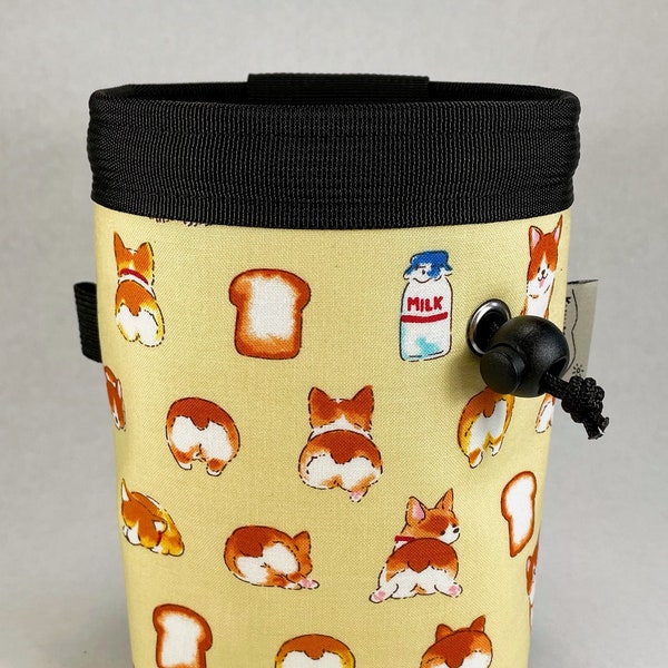 Corgi Butts Rock Climbing Chalk Bag