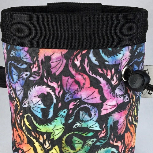 Mushrooms and Flowers Rock Climbing Chalk Bag Etsy