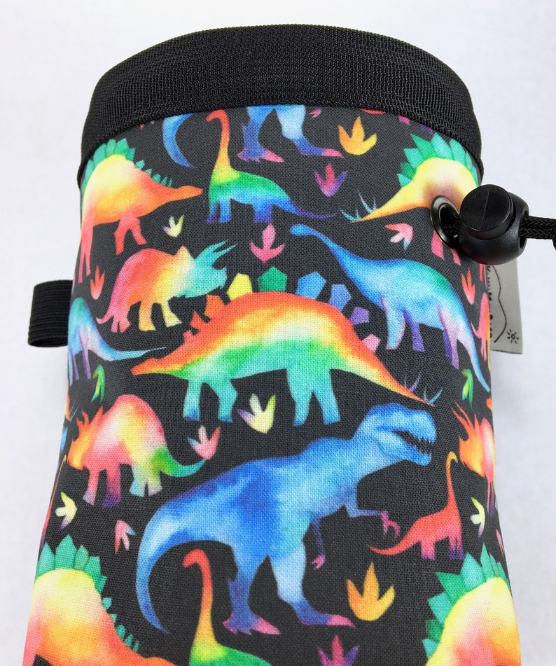 Rainbow Dinosaurs Rock Climbing Chalk Bag Etsy
