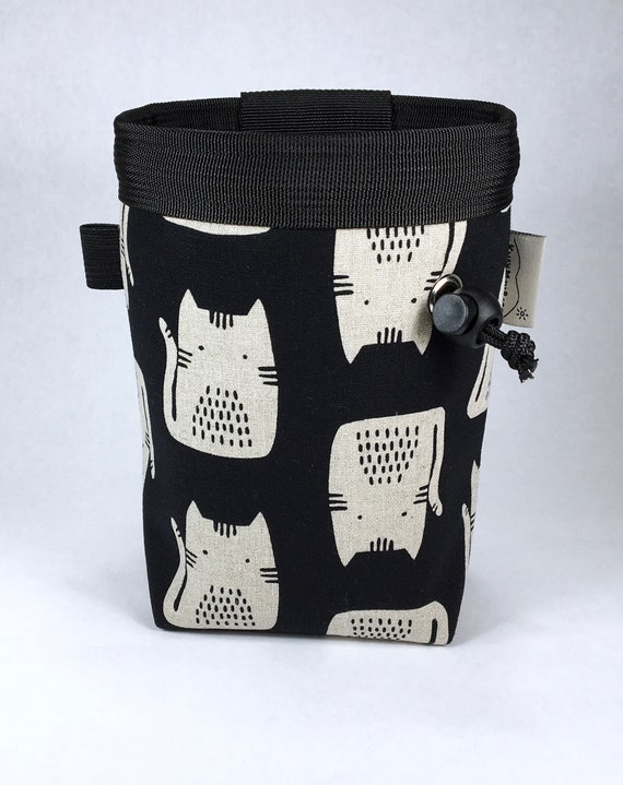 Chalk bag Cats Climbing Chalk Bag Chalk bag Climbing Rock Etsy