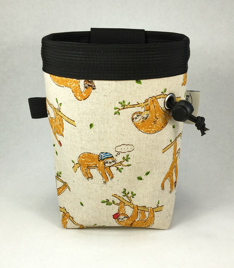 Sloths Doing Things Rock Climbing Chalk Bag Etsy