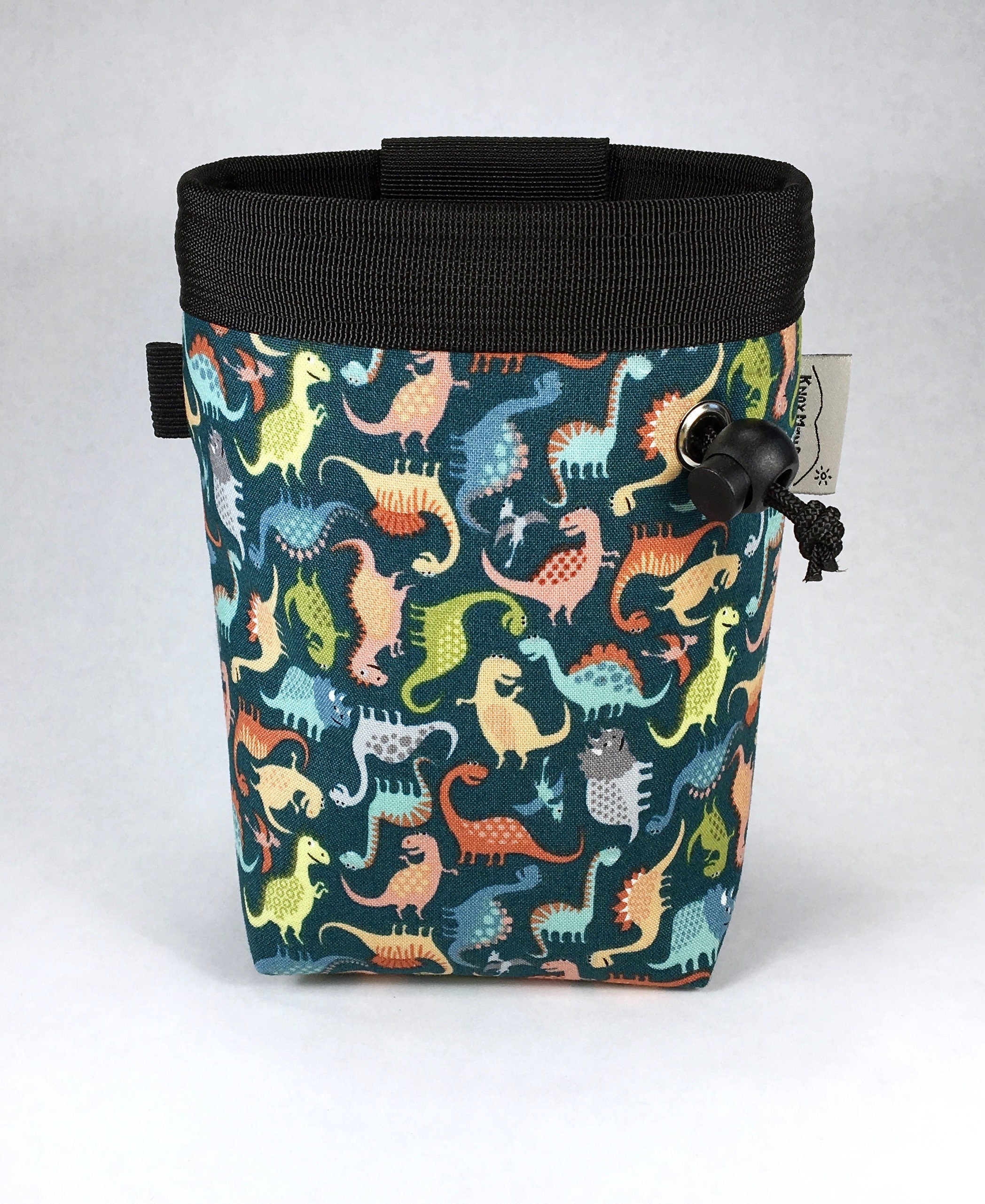 Chalk bag Dinosaur Climbing Chalk Bag Rock Climbing Chalk Etsy