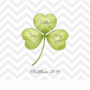 Trinity Shamrock PNG, Father Son Holy Spirit Christian Symbol, Religious Faith Clipart