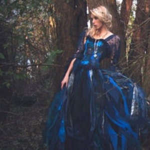Alternative wedding dress- gothic wedding dress- alternative prom dress. Made to measure