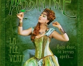 Alternative wedding dress - steampunk wedding dress- alternative prom dress- absinthe fairy costume. Your choice of colour. MADE TO ORDER