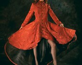Bridal coat/ frockcoat costume. Made to order, colour of your choice. UK 10-12