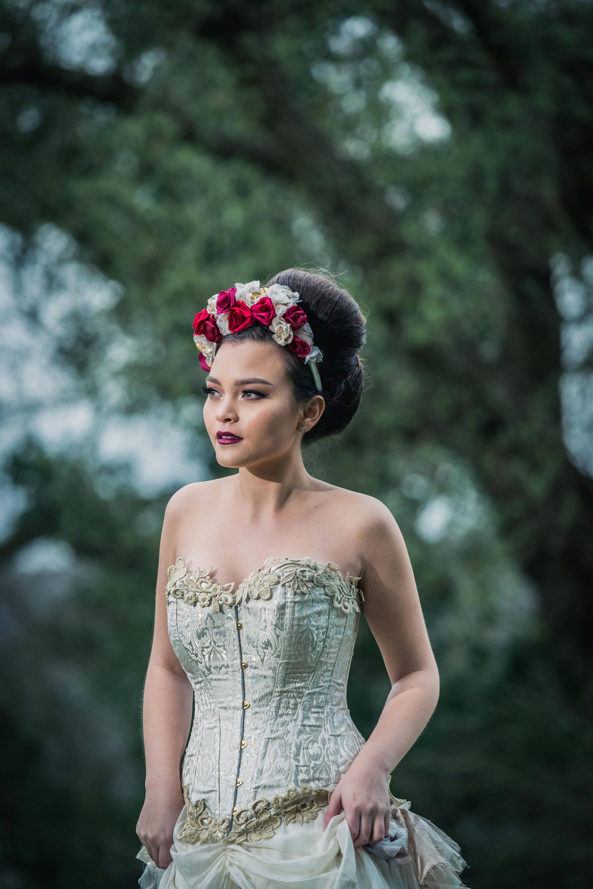 Steampunk Wedding Dress. Alternative Wedding Dress- Corset Dress- Prom Steampunk Wedding Dress. Alternative Wedding Dress- Corset Dress- Prom