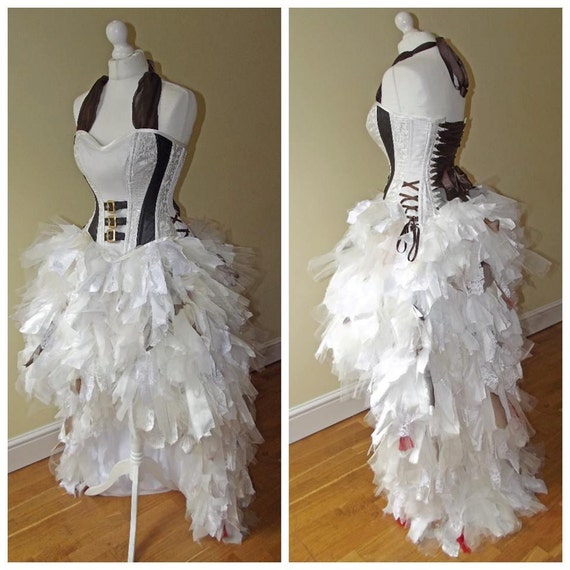 Alternative Wedding Dress Steampunk Wedding Dress Gothic Etsy